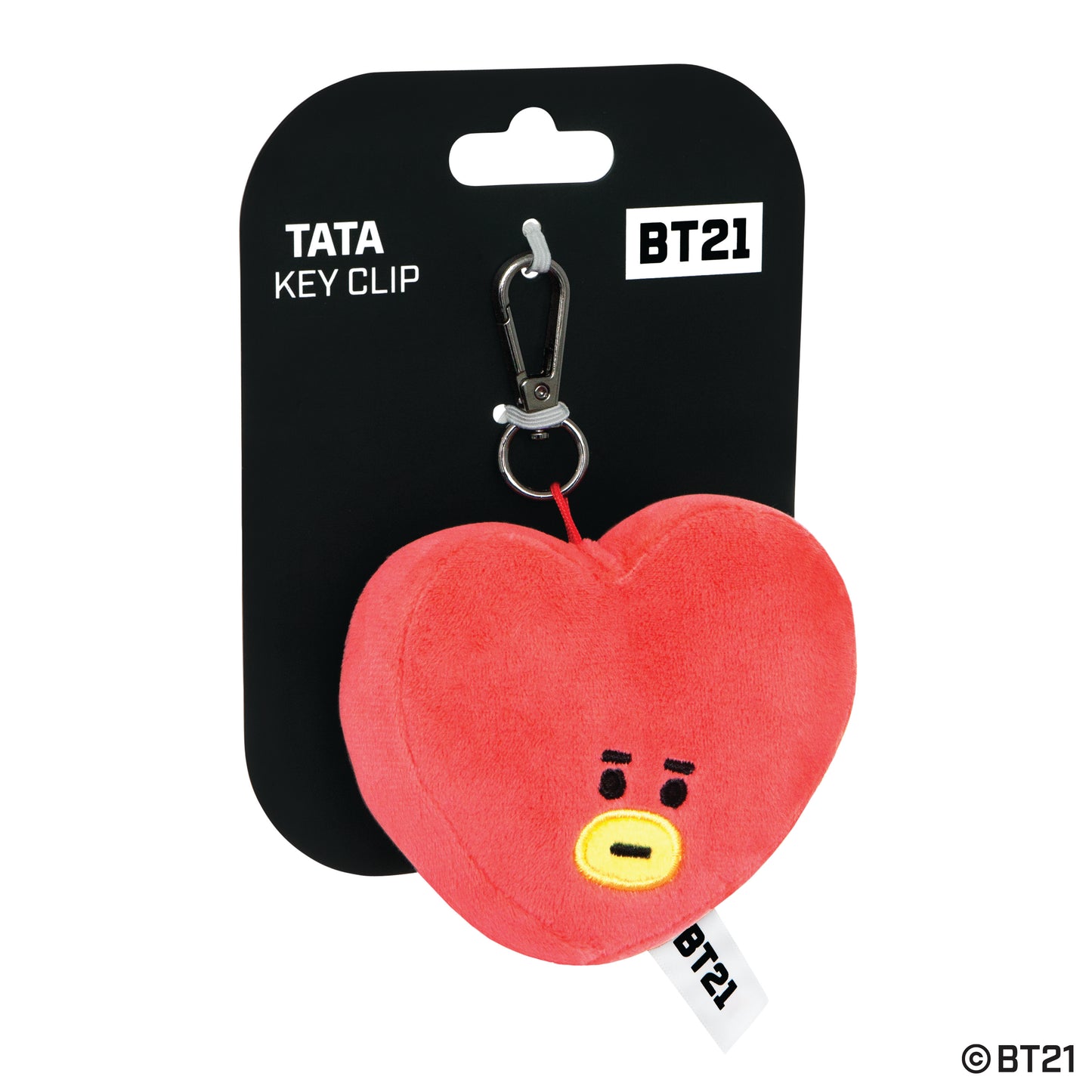 BT21 TATA Keyclip Oficial (10 cm)