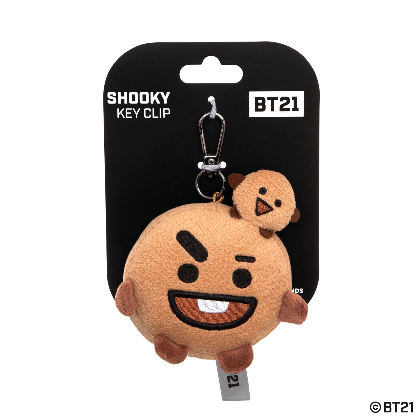 BT21 SHOOKY Keyclip Oficial (10 cm)