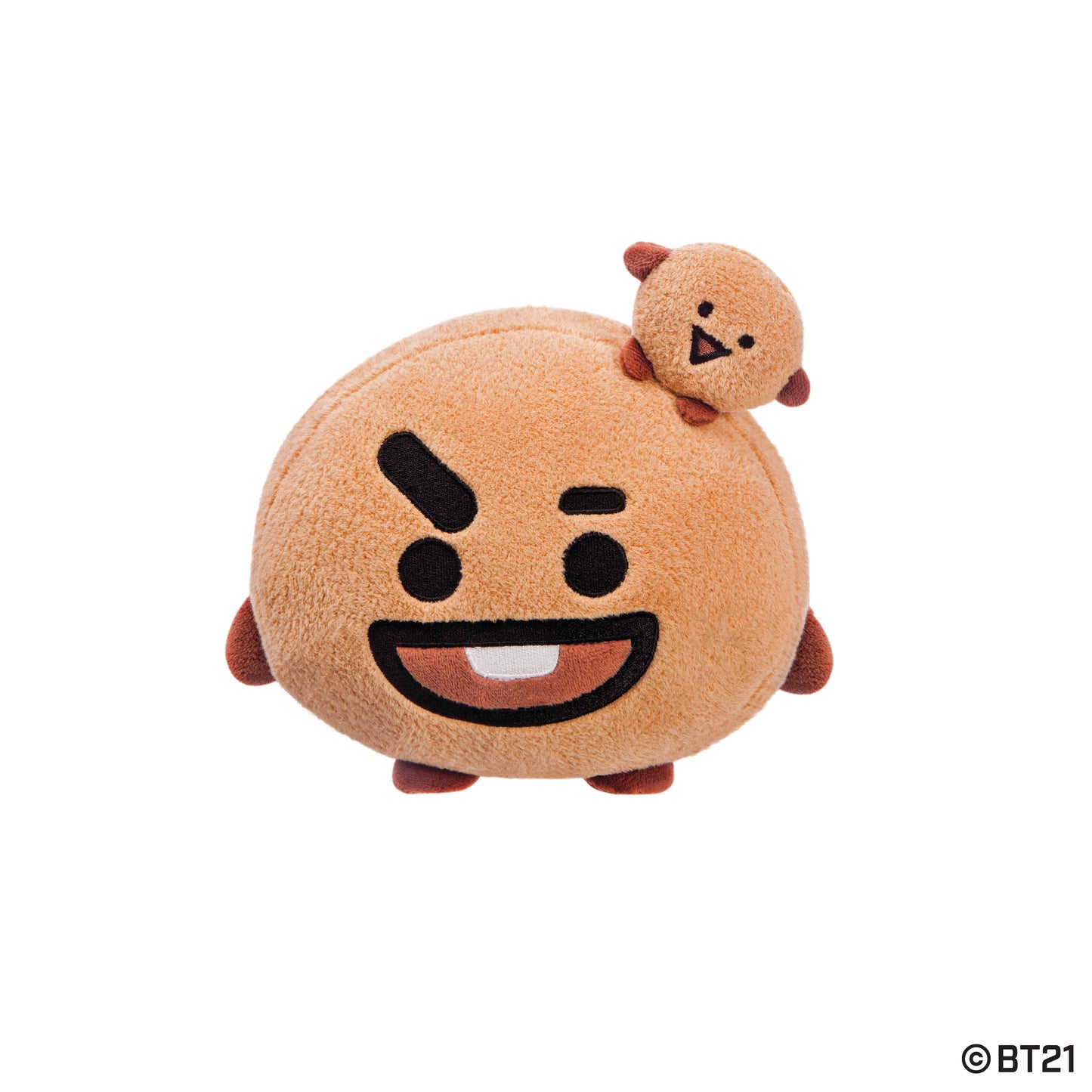BT21 SHOOKY Plush Médio Oficial (17 cm)