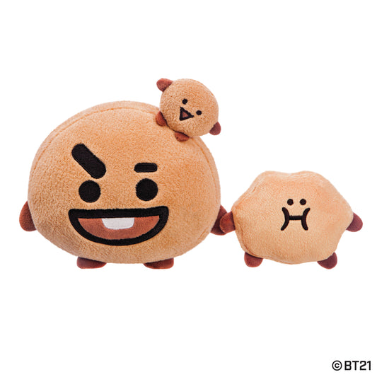 BT21 SHOOKY Plush Médio Oficial (17 cm)