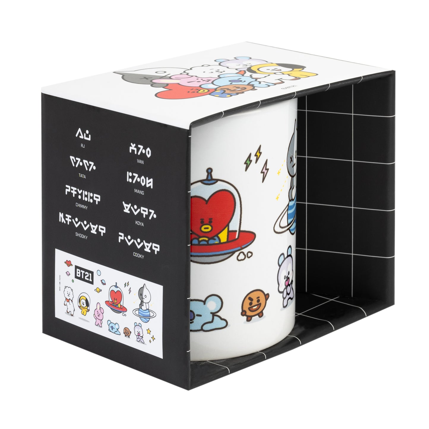 Caneca BT21 Personagens Oficial