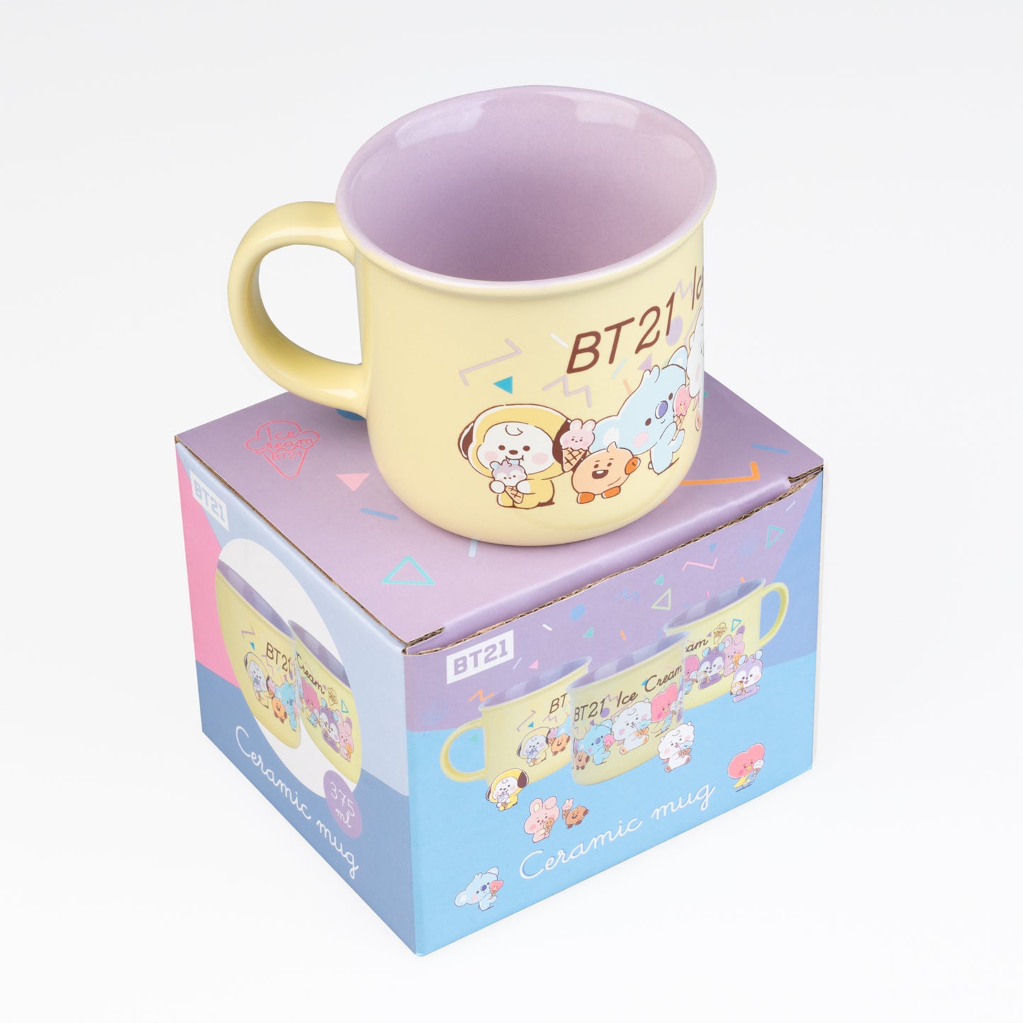Caneca Premium BT21 Ice Cream Oficial