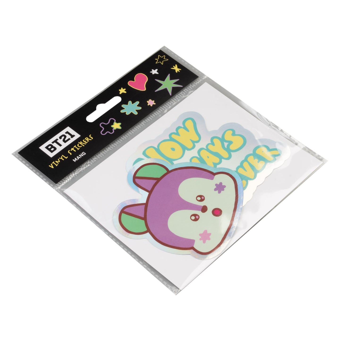 Pack 2 Autocolantes BT21 Oficial MANG – Vinil