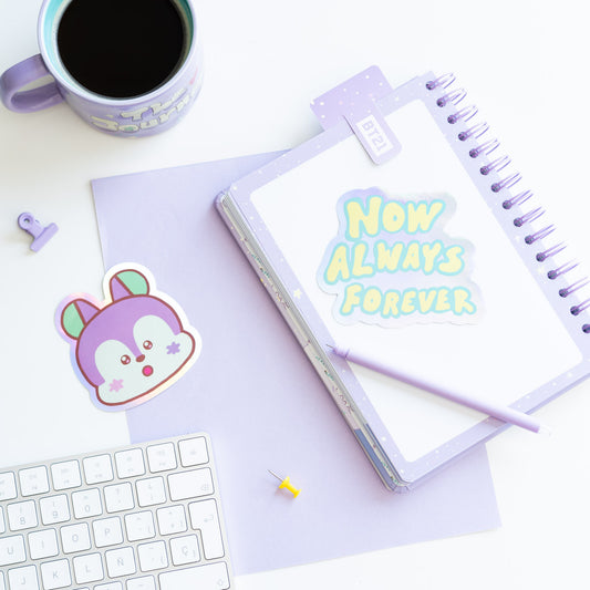 Pack 2 Autocolantes BT21 Oficial MANG – Vinil