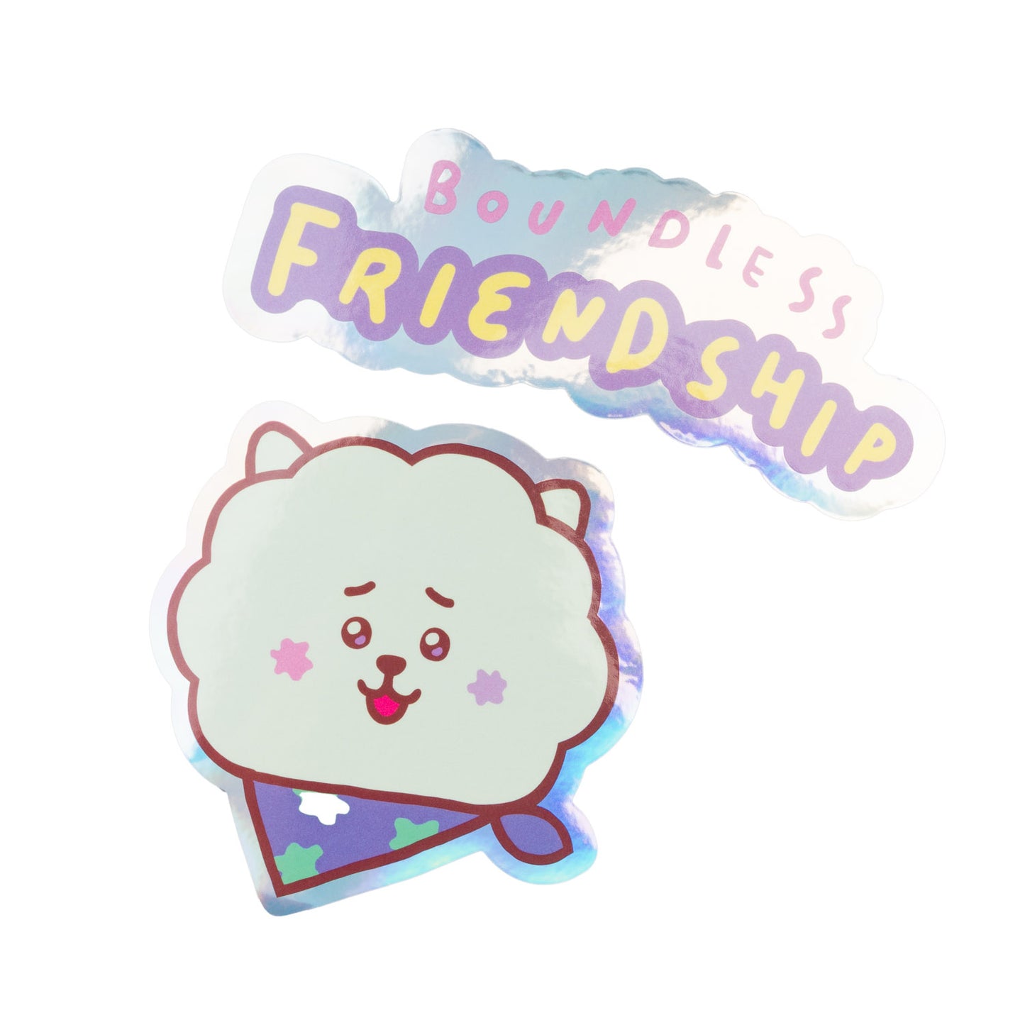 Pack 2 Autocolantes BT21 Oficial RJ – Vinil