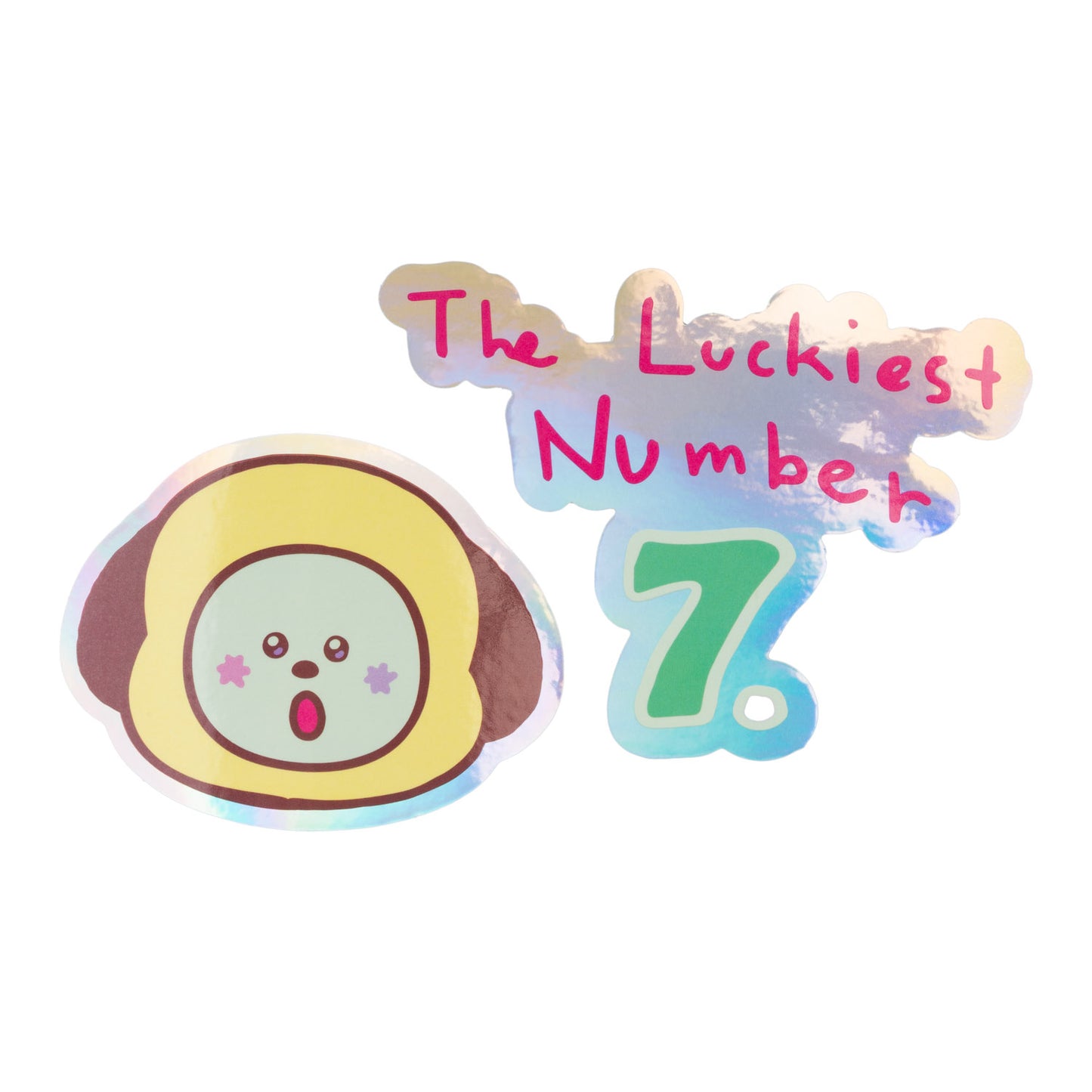Pack 2 Autocolantes BT21 Oficial CHIMMY – Vinil
