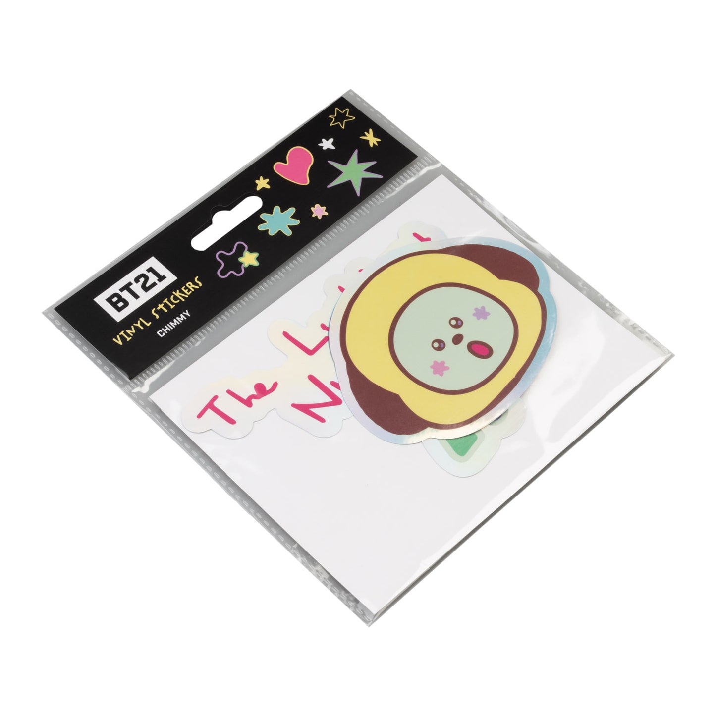 Pack 2 Autocolantes BT21 Oficial CHIMMY – Vinil