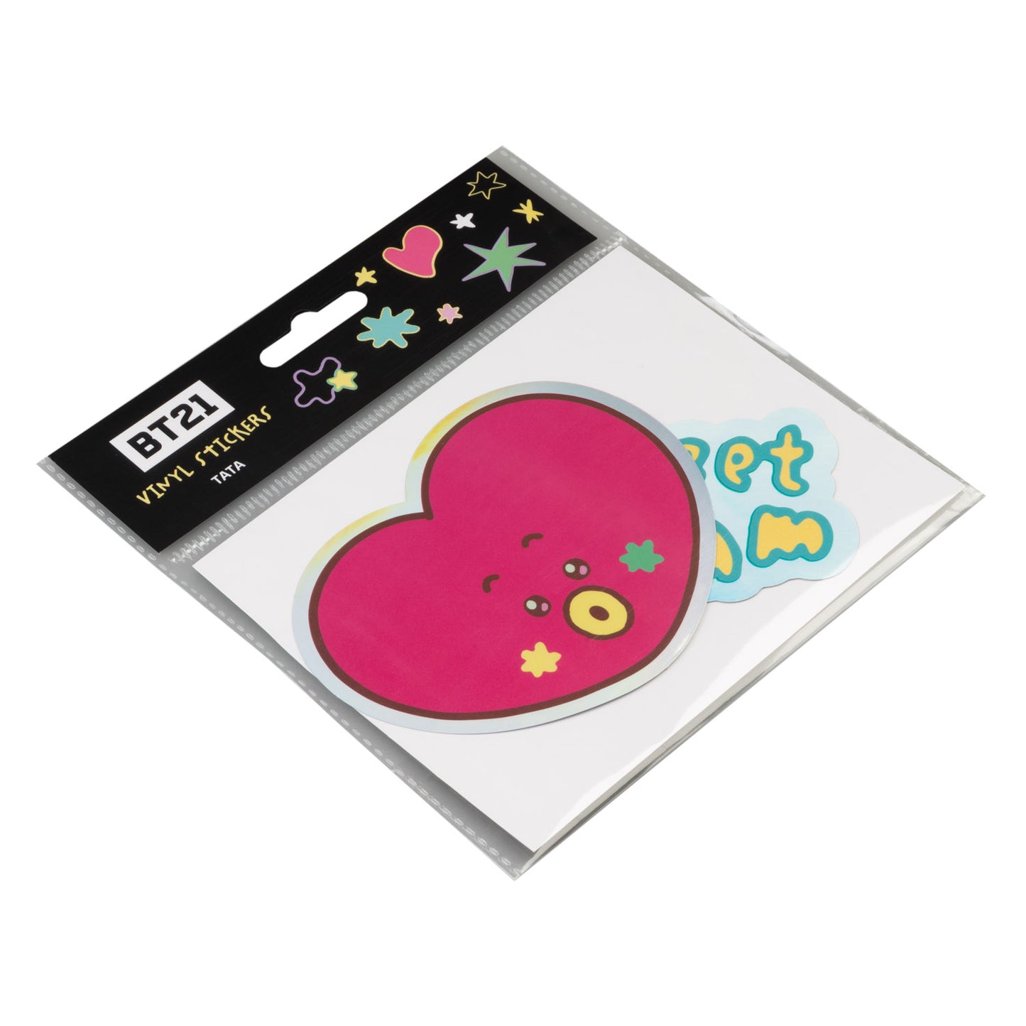 Pack 2 Autocolantes Vinil BT21 TATA Oficial