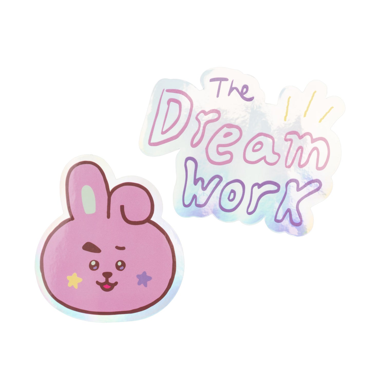 Pack 2 Autocolantes Vinil BT21 COOKY Oficial