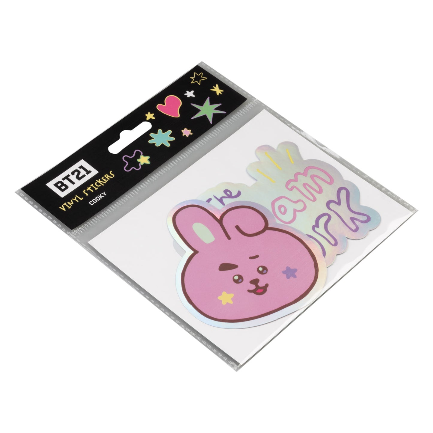 Pack 2 Autocolantes Vinil BT21 COOKY Oficial