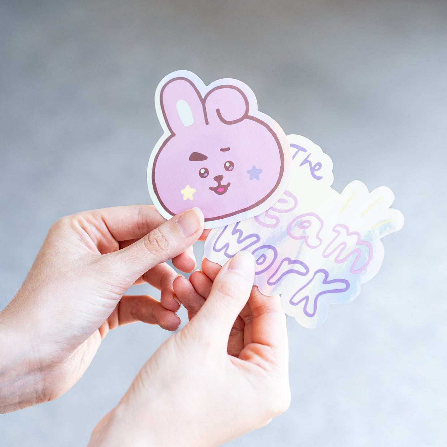 Pack 2 Autocolantes Vinil BT21 COOKY Oficial