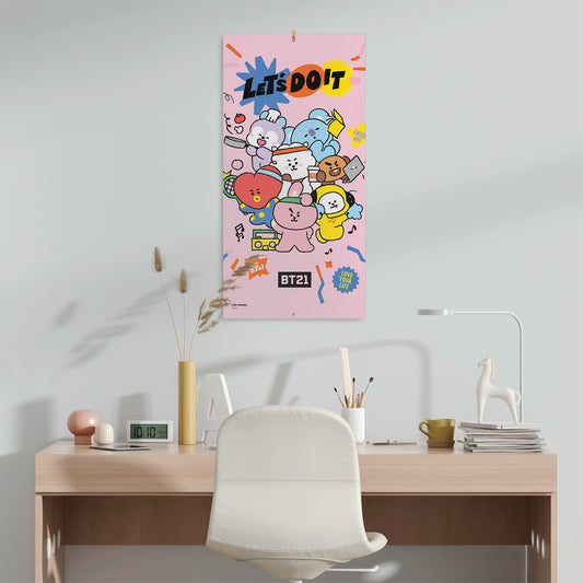 Calendário de Parede BT21 Oficial