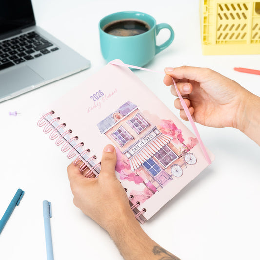 Agenda Paris 2026 Weekly Planner